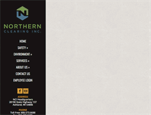 Tablet Screenshot of northernclearing.com